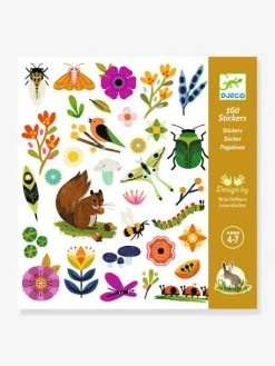 160 Stickers Jardin DJECO Orange - Djeco