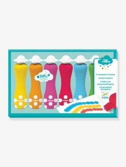 6 Marqueurs Mousse DJECO Blanc - Djeco