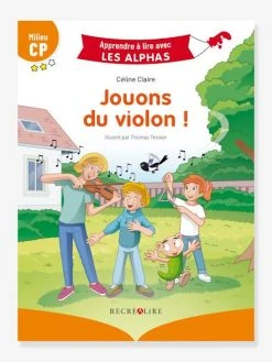 Apprendre à Lire Avec Les Alphas - Jouons Du Violon ! RÉCRÉALIRE Orange - Recrealire