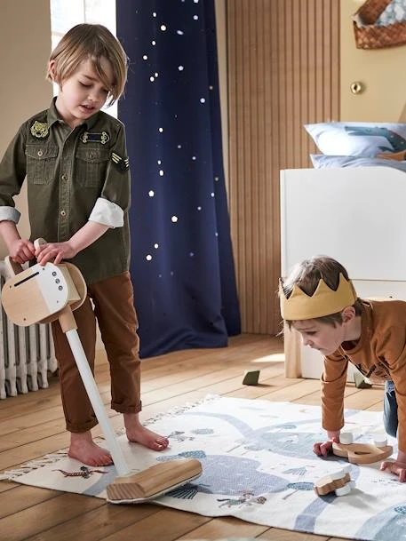 Aspirateur Balai En Bois FSC® Blanc - Vertbaudet – Image 2