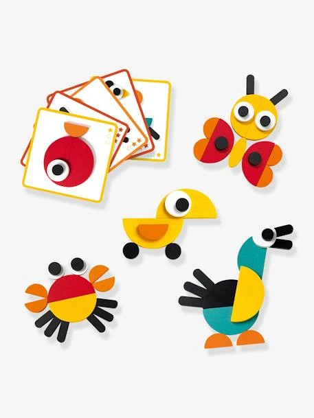 Blocs De Construction Ze Geoanimo DJECO Vert - Djeco – Image 2