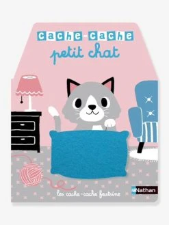Cache-Cache Petit Chat - NATHAN Rose - Nathan