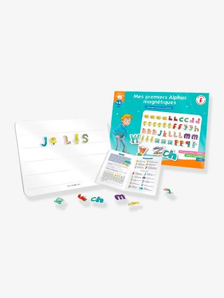 Coffret Mes Premiers Alphas Magnétiques - RÉCRÉALIRE Bleu Et Orange - Recrealire – Image 2
