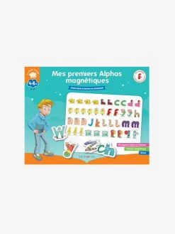 Coffret Mes Premiers Alphas Magnétiques - RÉCRÉALIRE Bleu Et Orange - Recrealire