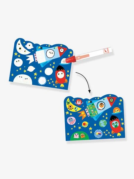 Coloriage à L'eau Caché Dans Le Ciel DJECO Bleu - Djeco – Image 4