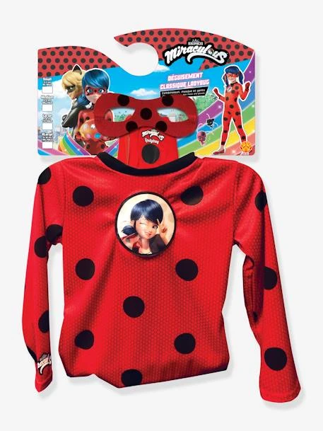 Déguisement Tikki Ladybug + Gants - Miraculous - 5/6 Ans - RUBIE'S Rouge - Rubie's – Image 2