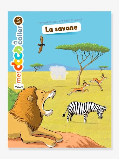 Docs à Coller - La Savane MILAN Blanc - Hachette