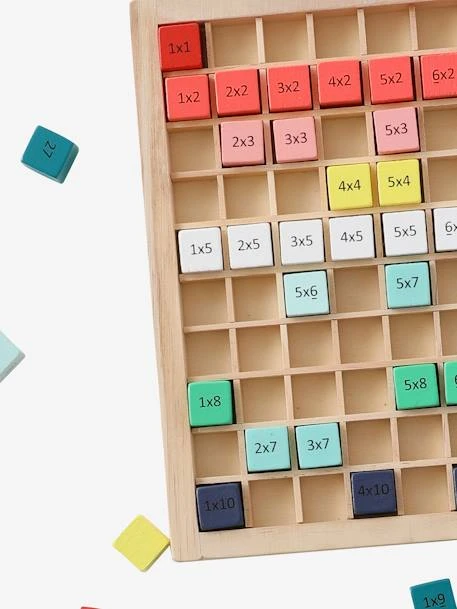 Jeu Des Tables De Multiplication En Bois FSC® Multicolore - Vertbaudet – Image 2