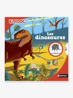 Kididoc - Les Dinosaures - Livre Animé - NATHAN Vert - Nathan