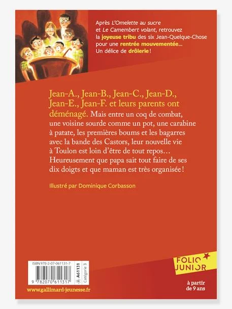 La Soupe De Poissons Rouges - Histoires Des Jean-Quelque-Chose - T2 - GALLIMARD JEUNESSE Rouge - Gallimard – Image 2