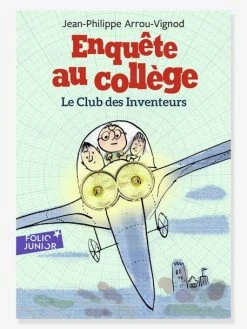 Le Club Des Inventeurs - Enquête Au Collège - T6 - GALLIMARD JEUNESSE Vert - Gallimard