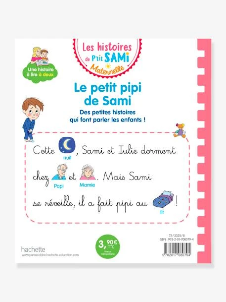 Les Histoires De P'tit Sami Maternelle (3-5 Ans) : Le Petit Pipi De Sami - HACHETTE ÉDUCATION Blanc - Hachette – Image 2