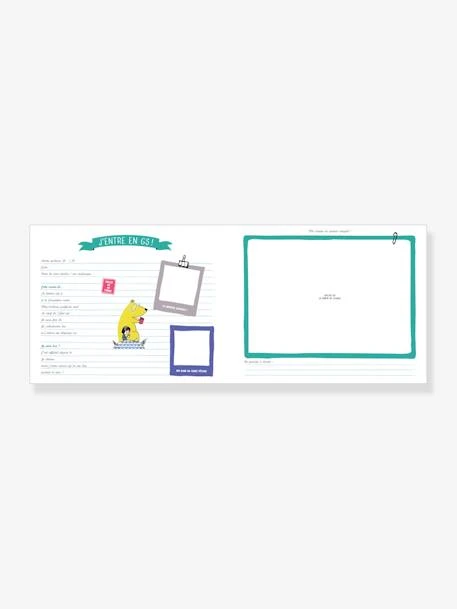 Livre De Naissance - Mes Photos De Classe ALBIN MICHEL Bleu - Hachette – Image 2