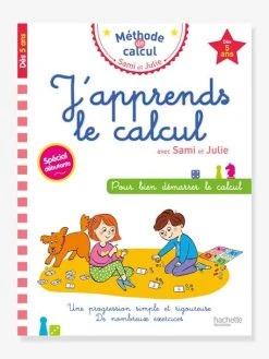 Livre éducatif J’apprends Le Calcul Avec Sami Et Julie HACHETTE EDUCATION Blanc - Hachette