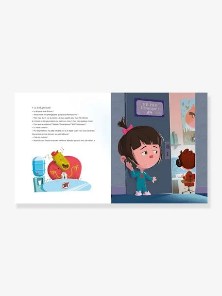 Livre - La Brigade Anti-écrans - GAUTIER LANGUEREAU Blanc - Hachette – Image 2