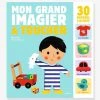 Livre - Mon Grand Imagier à Toucher - ÉDITIONS MILAN Blanc - Hachette