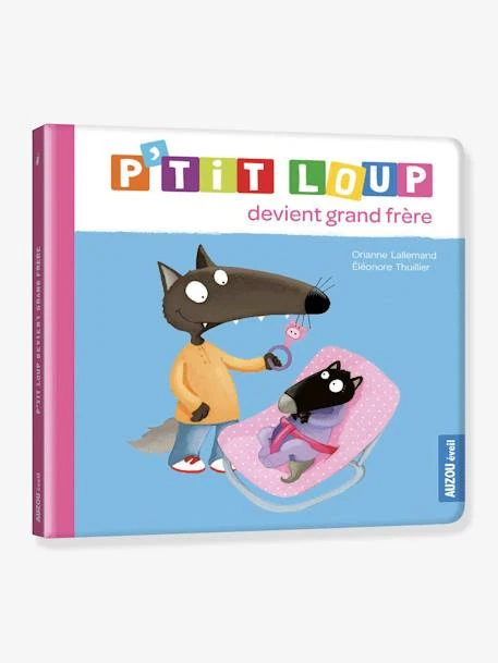Livre P'tit Loup Devient Grand Frère AUZOU Bleu - Auzou