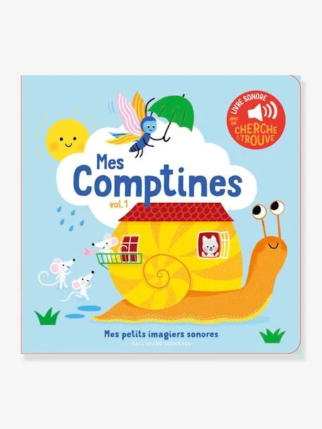 Livre Sonore Mes Comptines Vol. 1 GALLIMARD JEUNESSE Blanc - Gallimard