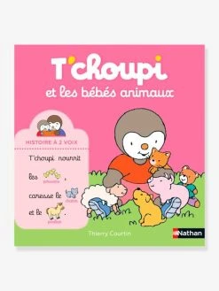 Livre T'choupi Et Les Bébés Animaux - Histoire à 2 Voix NATHAN Multico - Nathan