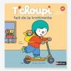 Livre T'choupi Fait De La Trottinette - NATHAN Orange - Nathan