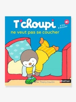 Livre T'choupi Ne Veut Pas Se Coucher NATHAN Multico - Nathan