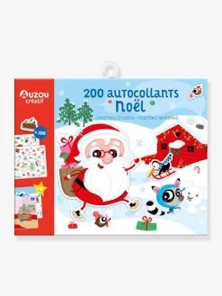 Ma Pochette De 200 Autocollants De Noël - AUZOU Blanc - Auzou