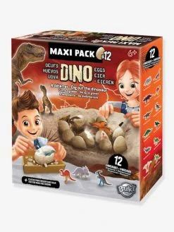 Maxi Pack 12 Oeufs Dinosaures - BUKI Orange - Buki