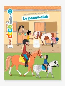 Mes Docs à Coller - Le Poney-Club - ÉDITIONS MILAN Blanc - Hachette