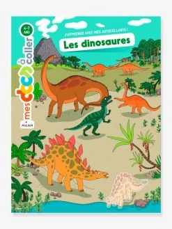 Mes Docs à Coller - Les Dinosaures NE - ÉDITIONS MILAN Blanc - Hachette