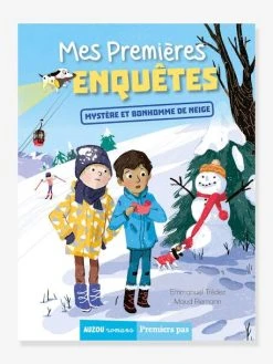 Mes Premières Enquêtes - T.3 - Mystère Et Bonhomme De Neige - AUZOU Blanc - Auzou