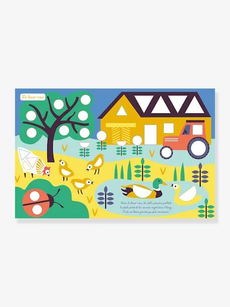 Mes Premières Gommettes Formes - La Ferme - AUZOU Jaune - Auzou – Image 2
