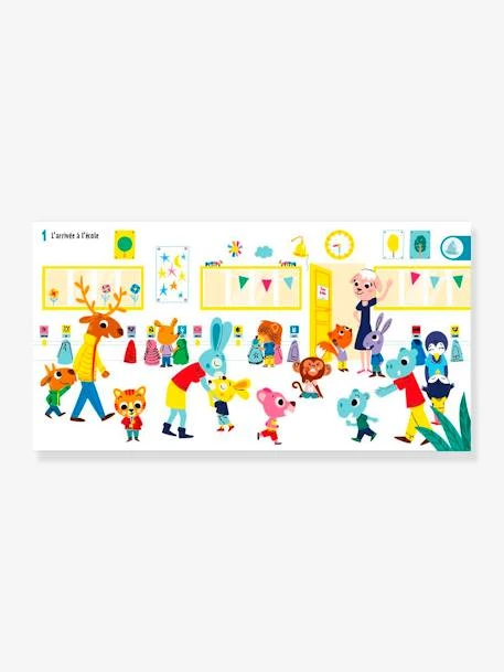 Mon Cherche Et Trouve Sonore De L'école Maternelle - TOURBILLON Blanc - Hachette – Image 2