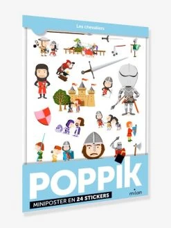Poppik Les Chevaliers MILAN Blanc - Hachette