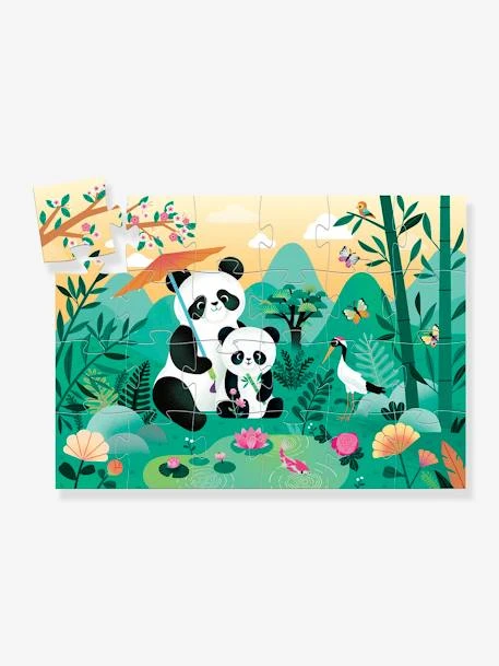Puzzle 24 Pièces Léo Panda DJECO Blanc - Djeco – Image 2