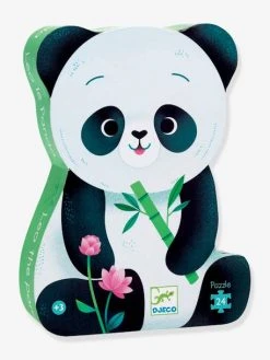 Puzzle 24 Pièces Léo Panda DJECO Blanc - Djeco