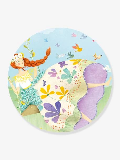 Puzzle La Princesse Du Printemps 36 Pièces DJECO Bleu - Djeco – Image 4