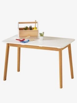Table Outdoor/indoor Tropicool Blanc - Bois - Vertbaudet