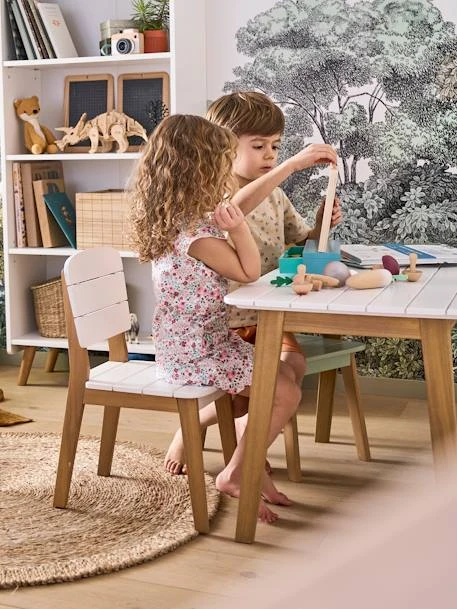 Table Outdoor/indoor Tropicool Blanc - Bois - Vertbaudet – Image 4