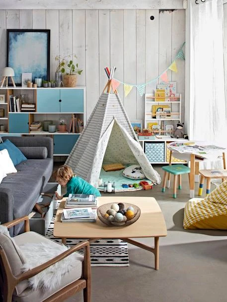 Tipi Réversible Géronimo Multicolore - Vertbaudet – Image 4